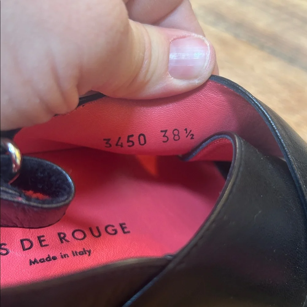 Pas de Rogue slingback sandals